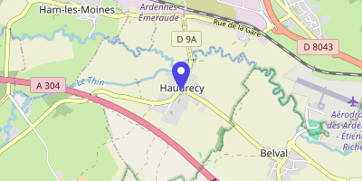 Carte OpenStreetMap — 1 place de la Mairie, Haudrecy