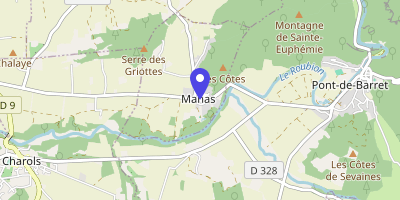 Carte OpenStreetMap — 100 Grand'rue, Manas