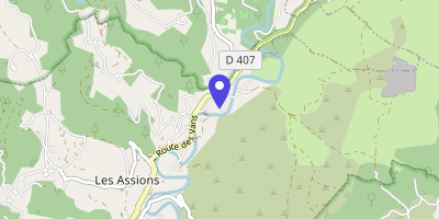 Carte OpenStreetMap — Le Village, Les Assions