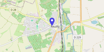 Carte OpenStreetMap — 6 place des Écoles, Reuilly
