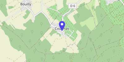 Carte OpenStreetMap — 14 rue Saint-Vincent, Courmas