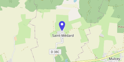 Carte OpenStreetMap — 24 rue de la Vuinesse, Saint-Médard