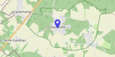 Carte OpenStreetMap — Place du Village, La Hauteville