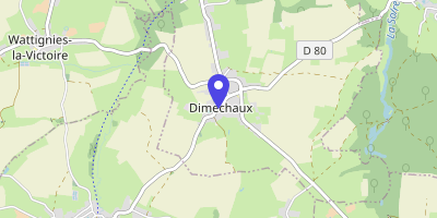 Carte OpenStreetMap — 3 chemin des Écoliers, Dimechaux
