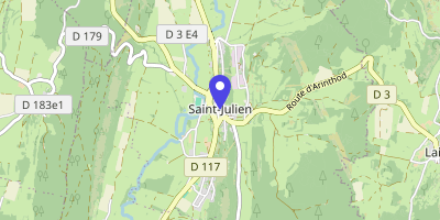 Carte OpenStreetMap — Saint-Julien-sur-Suran, Val Suran