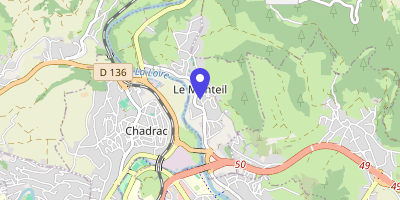 Carte OpenStreetMap — Place de la Mairie, Le Monteil