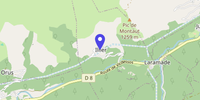 Carte OpenStreetMap — 2 place de la Mairie, Illier-et-Laramade