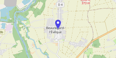 Carte OpenStreetMap — 64 Grande-Rue, Beauregard-l'Évêque