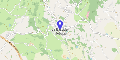 Carte OpenStreetMap — 174 rue du clocher, Le Bas-Ségala