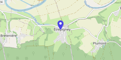 Carte OpenStreetMap — 2 place de la Mairie, Étrepigney