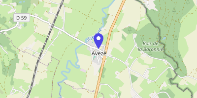 Carte OpenStreetMap — 16 rue du Perche, Avezé