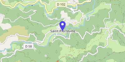 Carte OpenStreetMap — 6 place du Clos, Saint-Pierreville