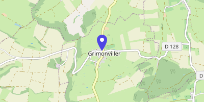 Carte OpenStreetMap — 2 rue de l'Âtre, Grimonviller