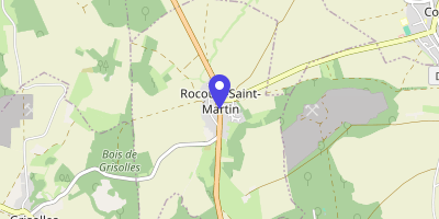 Carte OpenStreetMap — 30 rue Jean-de-la-Fontaine, Rocourt-Saint-Martin