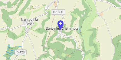Carte OpenStreetMap — Place Lucien-Busquet, Sancy-les-Cheminots