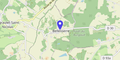 Carte OpenStreetMap — Village, Bellesserre