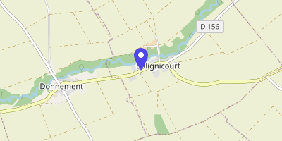 Carte OpenStreetMap — 6 rue du Colonel-de-Bange, Balignicourt