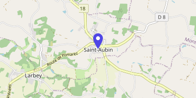 Carte OpenStreetMap — 160 place de la Mairie, Saint-Aubin