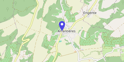 Carte OpenStreetMap — 8 rue Blanche, Arrentières