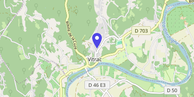Carte OpenStreetMap — 2 Place Marc-Tréfeil, Vitrac