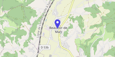Carte OpenStreetMap — 91 chemin de la Fontaine, Beauvoir-de-Marc