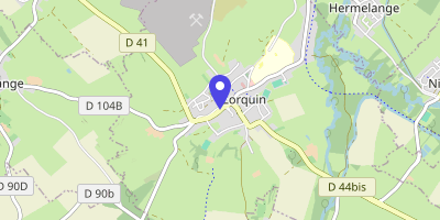 Carte OpenStreetMap — 41 rue du Général-Leclerc, Lorquin