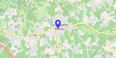 Carte OpenStreetMap — 27 rue Aristide-Briand, La Chapelle-Heulin