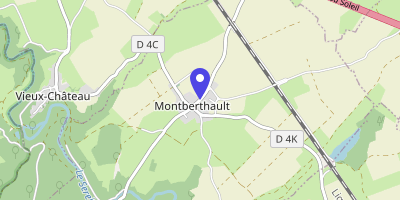 Carte OpenStreetMap — 10 rue d'Amont, Montberthault