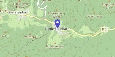 Carte OpenStreetMap — 25 rue Principale, Niedersteinbach