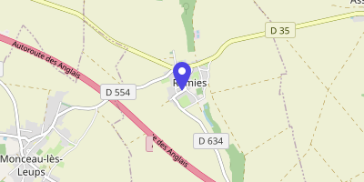Carte OpenStreetMap — 8 rue de Couvron, Remies