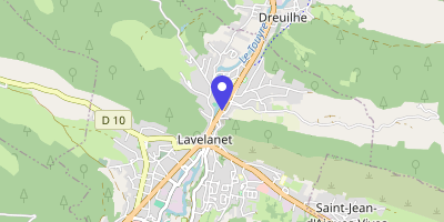 Carte OpenStreetMap — 7 avenue Alsace-Lorraine, Lavelanet