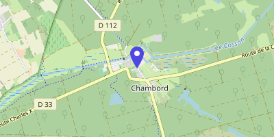 Carte OpenStreetMap — 19 rue de la Grange-aux-Dîmes, Chambord