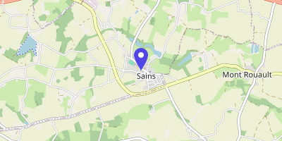 Carte OpenStreetMap — 2 rue Beau-Soleil, Sains