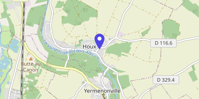 Carte OpenStreetMap — 10 rue de la Mairie, Houx