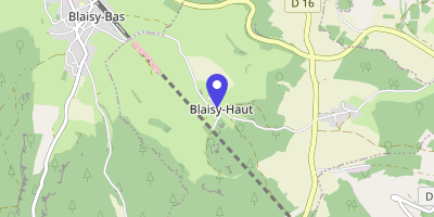 Carte OpenStreetMap — 3 rue du Château, Blaisy-Haut