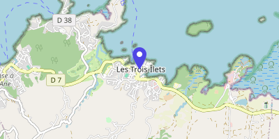 Carte OpenStreetMap — 1 rue Épiphane-de-Moirans, Les Trois-Îlets