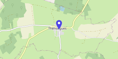 Carte OpenStreetMap — 5 rue des Roises, Thénorgues
