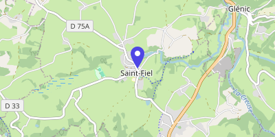 Carte OpenStreetMap — 2 route du Grand-Moulin, Saint-Fiel