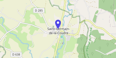 Carte OpenStreetMap — 35 rue de l'Église, Saint-Germain-de-la-Coudre