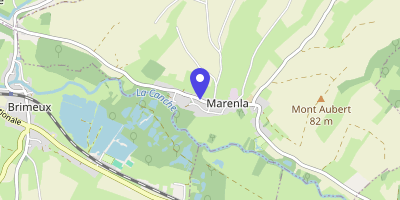 Carte OpenStreetMap — 33, rue Principale, Marenla