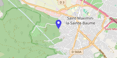 Carte OpenStreetMap — Parvis Charles-II-d'Anjou, Saint-Maximin-la-Sainte-Baume