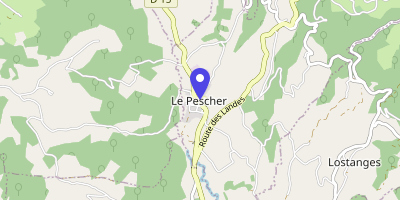 Carte OpenStreetMap — 11 route de beaulieu, Le Pescher