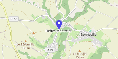 Carte OpenStreetMap — 50 rue de Doullens, Fieffes-Montrelet