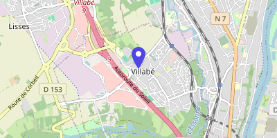 Carte OpenStreetMap — 34 bis avenue du 8-Mai-1945, Villabé