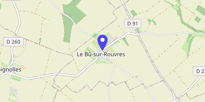 Carte OpenStreetMap — 3 rue de Soignolles, Le Bû-sur-Rouvres