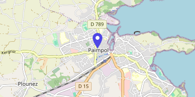 Carte OpenStreetMap — 10 Rue Pierre-Feutren, Paimpol