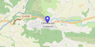 Carte OpenStreetMap — 85 cours Aristide-Briand, Céreste