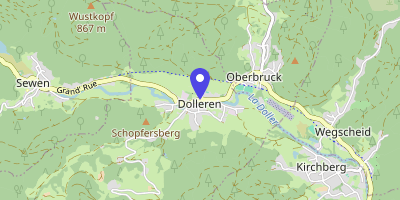 Carte OpenStreetMap — 3 rue du Bataillon-de-Marche-11, Dolleren