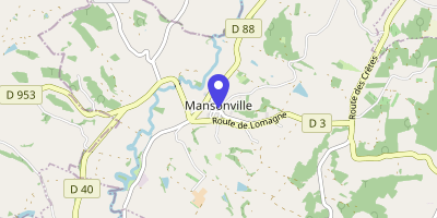 Carte OpenStreetMap — 18 rue de la Mairie, Mansonville