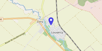 Carte OpenStreetMap — 6 rue de la Renaissance, Livry-Louvercy